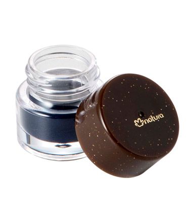Delineador em Gel cor azul heroico