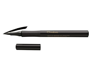 Delineador em Caneta cor preto Una