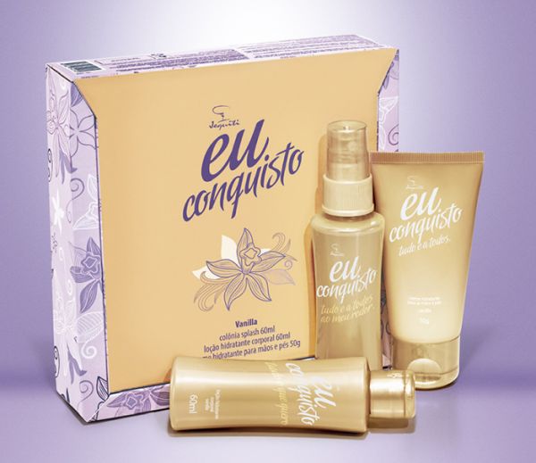 Estojo Jequiti Eu Conquisto - Vanilla